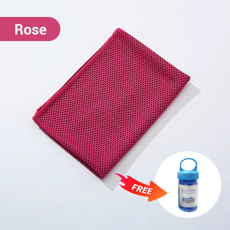 Hladilna brisača CoolTowel – kupite 1, dobite 1 gratis ❄️💦 Za večkratno uporabo, mehka, vpojna in prenosna