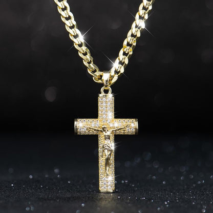 ✝️Ogrlica z obeskom Jezusovega križa
