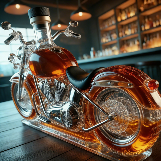 Dekanter za viski za motoriste 🏍️🥃