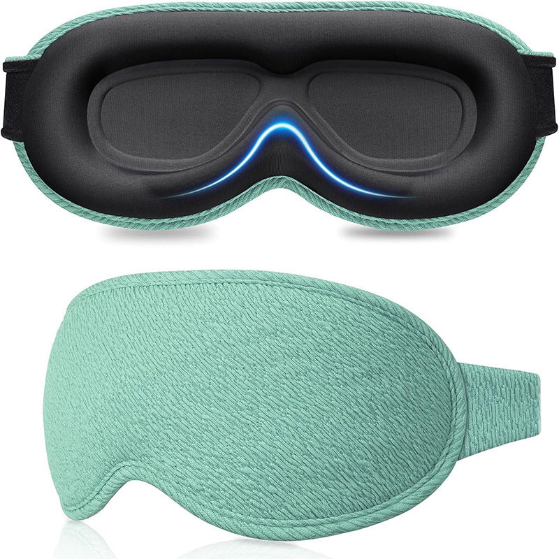 3D ergonomska maska za spanje z 100% zatemnijo – brez pritiska na oči in ušesa