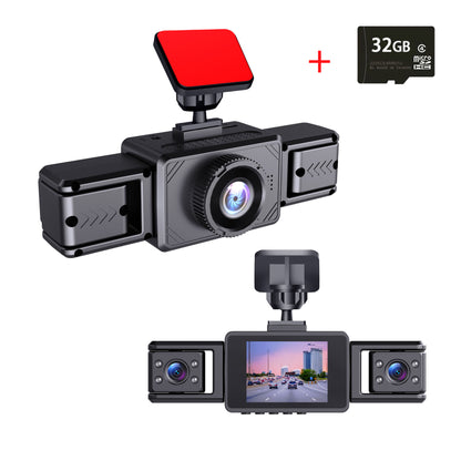 Avtomobilska kamera s 4 objektivi in 360° vidnim kotom | 📷HD 1080P nočni vid📷