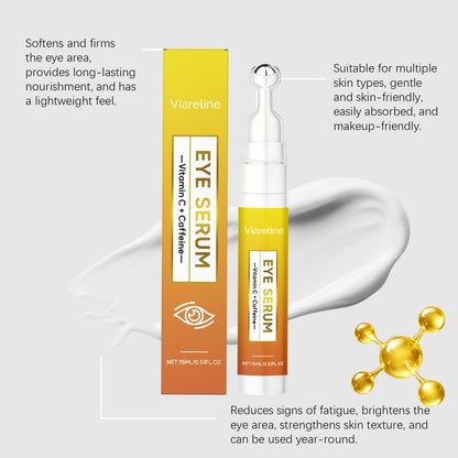 Serum za oči z vitaminom C in kofeinskim valjčkom