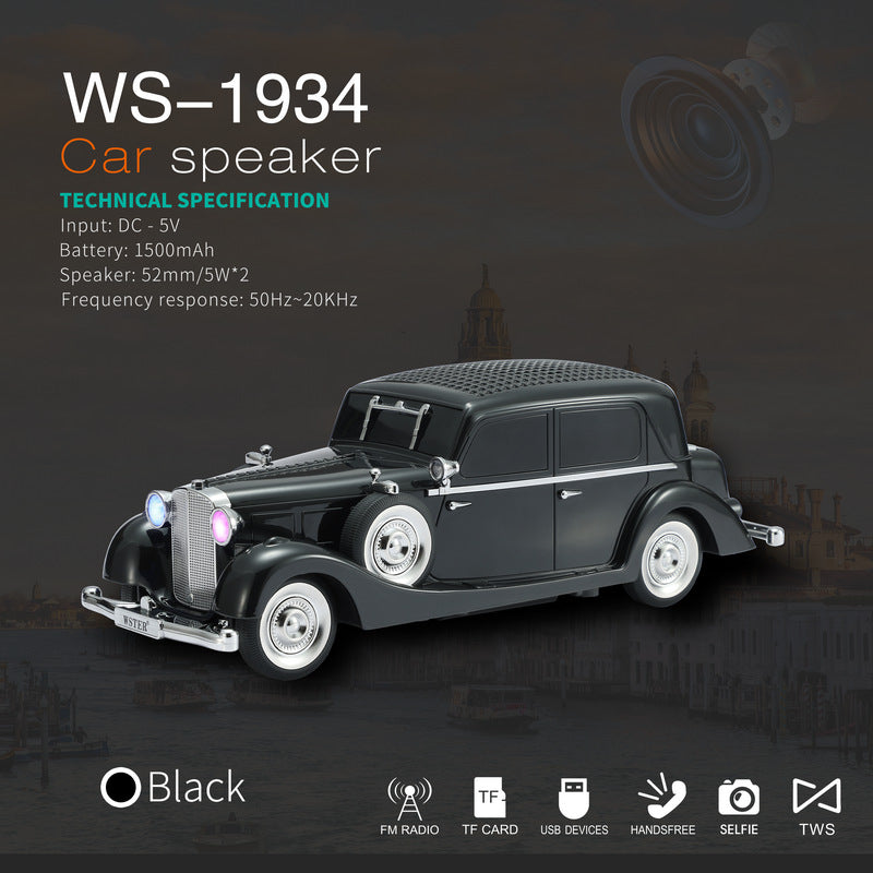 Model avtomobilskega Bluetooth zvočnika