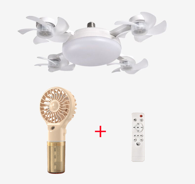 💧Osvetlitev in poletna hladnost: LED luči + daljinski upravljalnik + stropni ventilator💡