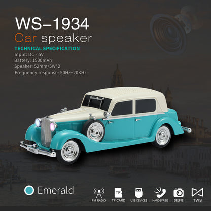 Model avtomobilskega Bluetooth zvočnika