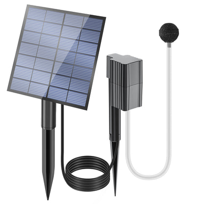 🐟💨Sončna prezračevalna črpalka za ribnik – visoko učinkovit solarni aerator