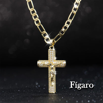 ✝️Ogrlica z obeskom Jezusovega križa
