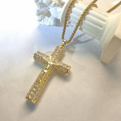 ✝️Ogrlica z obeskom Jezusovega križa