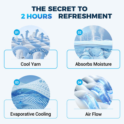 Hladilna brisača CoolTowel – kupite 1, dobite 1 gratis ❄️💦 Za večkratno uporabo, mehka, vpojna in prenosna