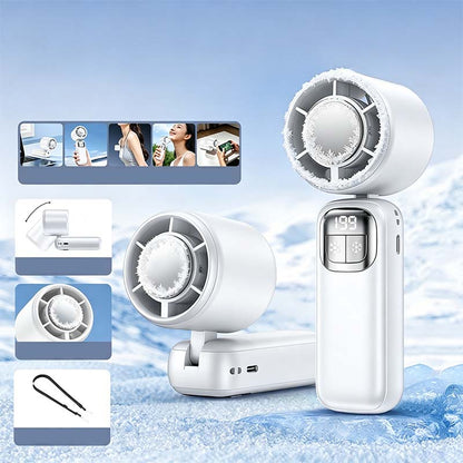 💨Polprevodniško hlajen ročni ventilator❄️