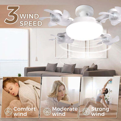 💧Osvetlitev in poletna hladnost: LED luči + daljinski upravljalnik + stropni ventilator💡