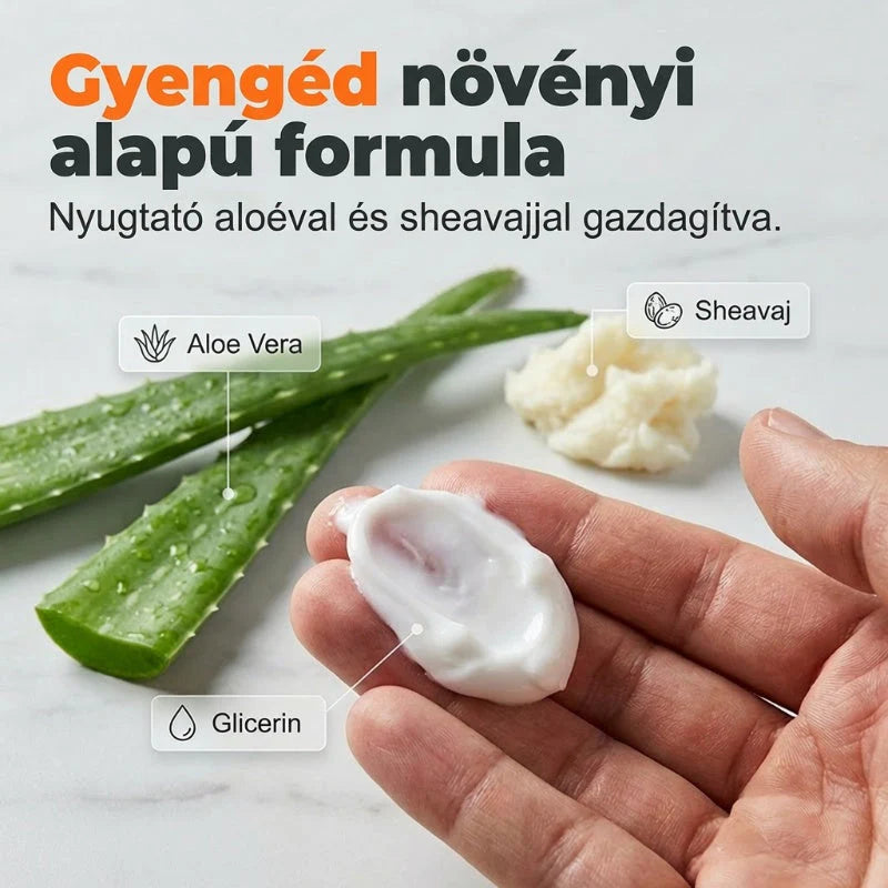 Krema za odstranjevanje dlak za moške z aloe vero in karitejevim maslom – nežna, brez draženja