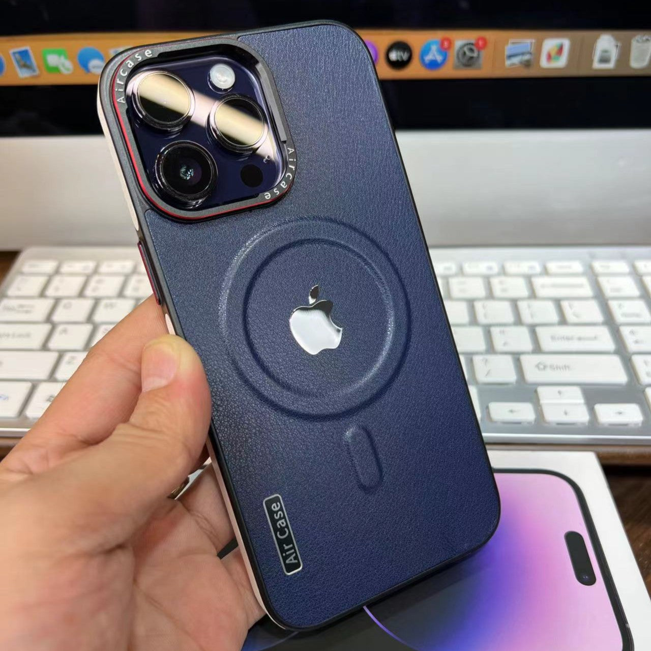 Magnetni ovitek, ki ščiti vaš iPhone pred poškodbami (Bingkai Logan)