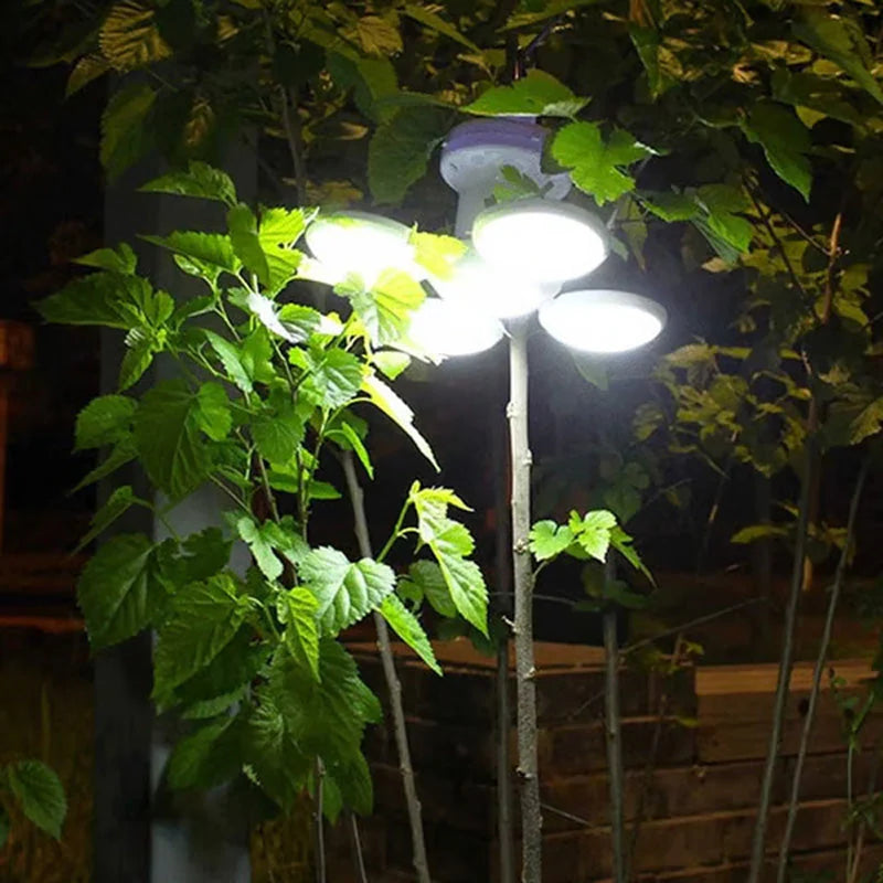 Večnamenska, zložljiva svetilka v obliki krogle, ki jo napaja sončna energija