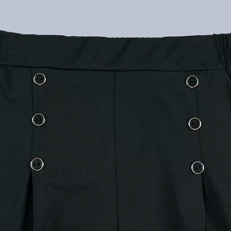 ✨Elegantne nagubane hlače s širokimi hlačnicami