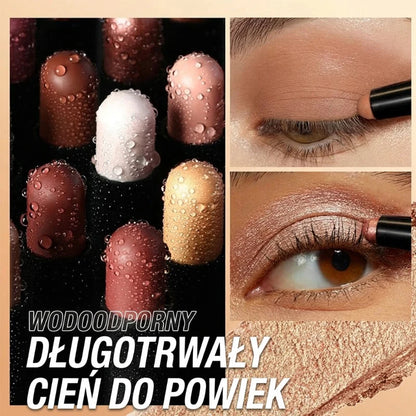 Komplet vodoodpornih dolgoobstojnih senčil za oči v stiku