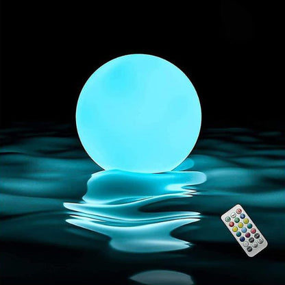 🚨Napihljiva plavajoča svetilka za bazen | POOLGLO LED žoga💡🟠🟡⚪