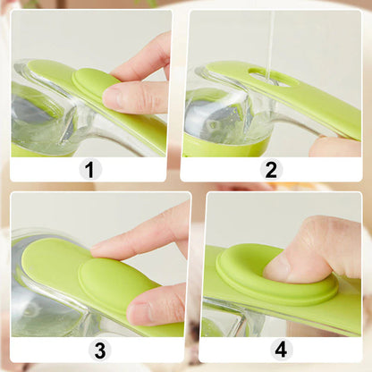 Krtača za kopanje hišnih ljubljenčkov z dozatorjem za šampon – Dolg ročaj, mehka in učinkovita 🐾🛁