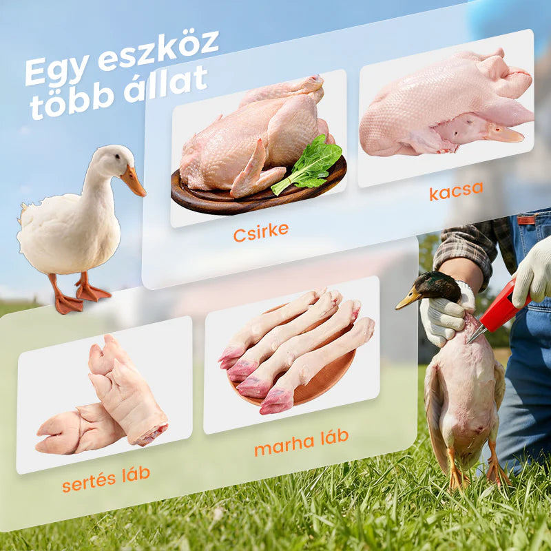 🔥🐓Električni stroj za puljenje perutninskega perja – Enostavno puljenje perja, prihranek časa in energije!🦆
