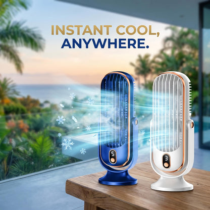 💨Prenosni ventilator za namizno klimatsko napravo s 5 hitrostmi ventilatorja❄️