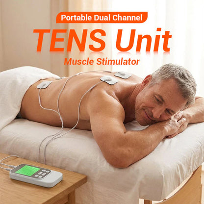 Prenosni Dvokanalni Električni Stimulator Mišic TENS