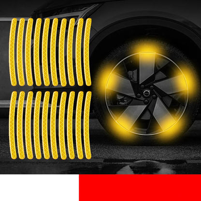 Odsevne nalepke za plati??a avtomobilov