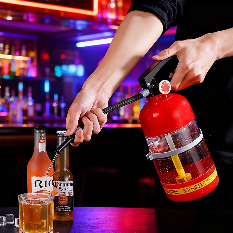 Sod piva v obliki gasilnega aparata + 🍺vrček piva – 2-litrski ročni točilnik 🍺 [Kupite enega, dobite enega brezplačno]