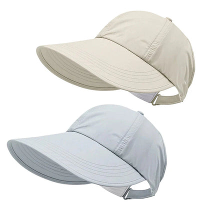 🧢 Ženski sončni klobuk s širokimi krajci – UV zaščita, hitro sušeč material🌞