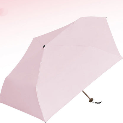Ultralahek zložljiv dežnik UPF 50+ za sonce in dež