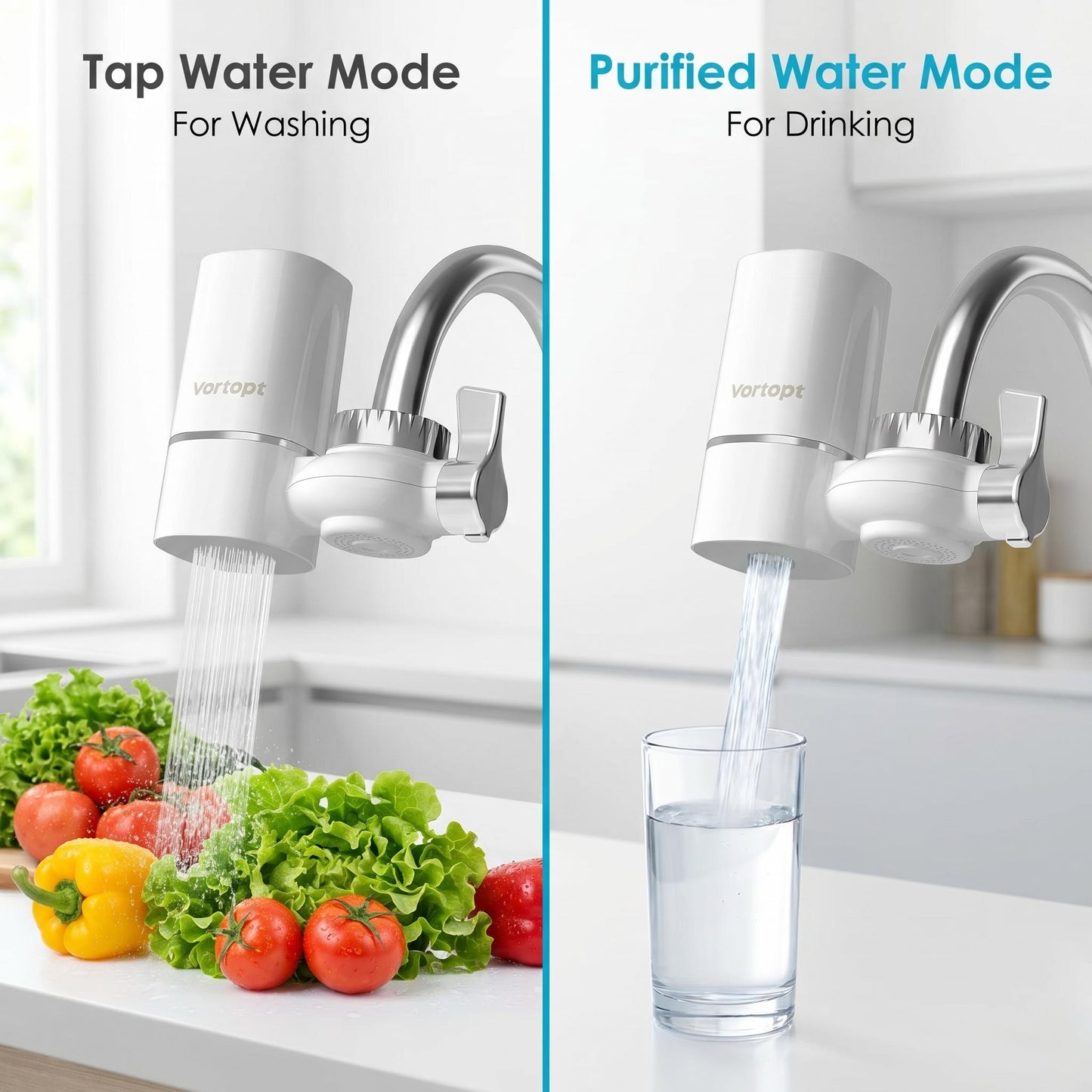 💧Petstopenjski vodni filter zmanjšuje vodni kamen in filtrira usedline, 🛡️zaradi česar je voda nežnejša.