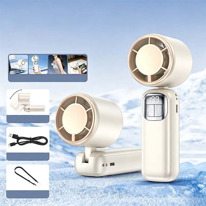💨Polprevodniško hlajen ročni ventilator❄️