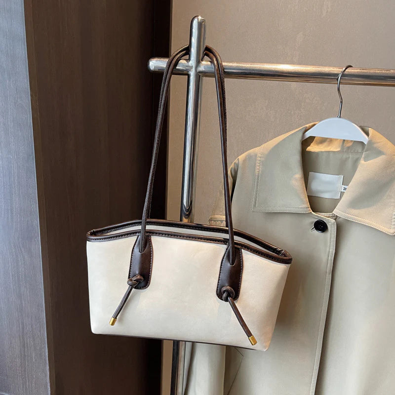 Ženska vintage torba čez ramo iz umetnega usnja