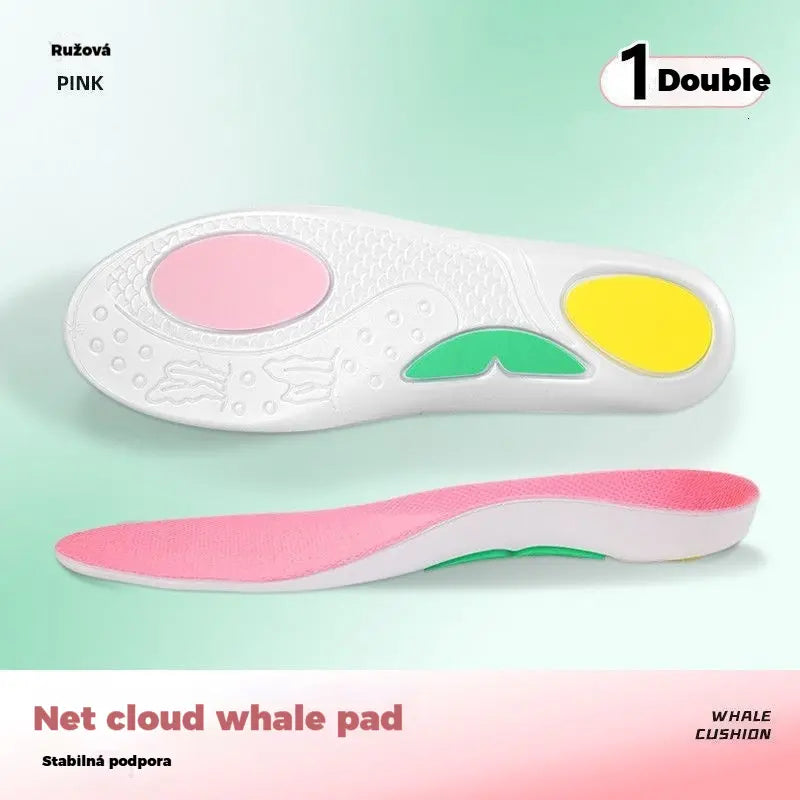 【🔥Kupi 1, dobi 1 gratis🔥】Podplati Whale soles, ki se odbijajo, oblazinjeni vložek za podporo loka stopal
