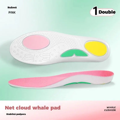 【🔥Kupi 1, dobi 1 gratis🔥】Podplati Whale soles, ki se odbijajo, oblazinjeni vložek za podporo loka stopal