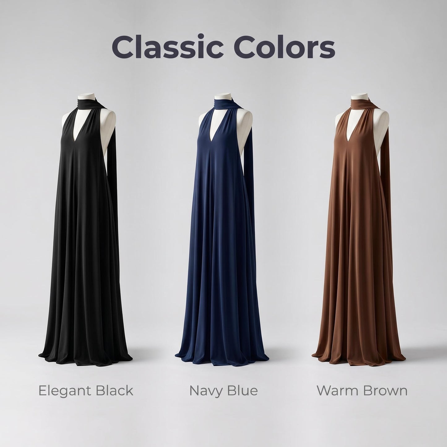 Dli obleka z odkritimi rameni in visokim razporkom | Elegantna večerna obleka ✨