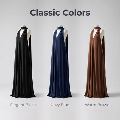 Dli obleka z odkritimi rameni in visokim razporkom | Elegantna večerna obleka ✨