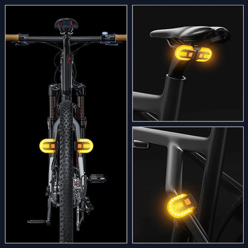 🚴 Časovno omejen 50 % popust! 🔦 Brezžični smerniki za kolo – polnilniki, vodoodporni in varna izbira za nočno vožnjo💡
