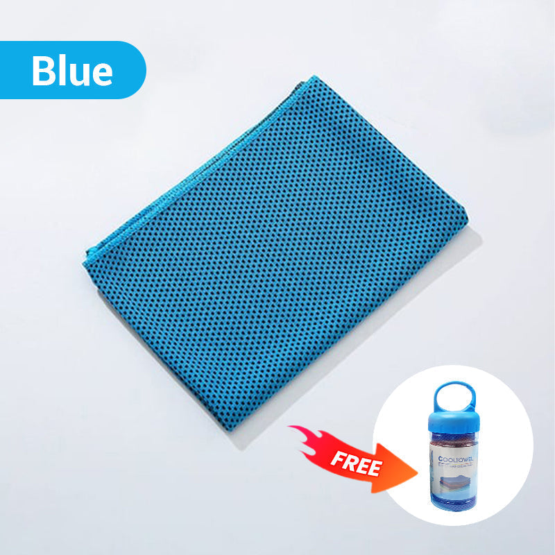 Hladilna brisača CoolTowel – kupite 1, dobite 1 gratis ❄️💦 Za večkratno uporabo, mehka, vpojna in prenosna