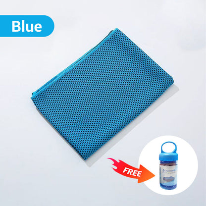 Hladilna brisača CoolTowel – kupite 1, dobite 1 gratis ❄️💦 Za večkratno uporabo, mehka, vpojna in prenosna