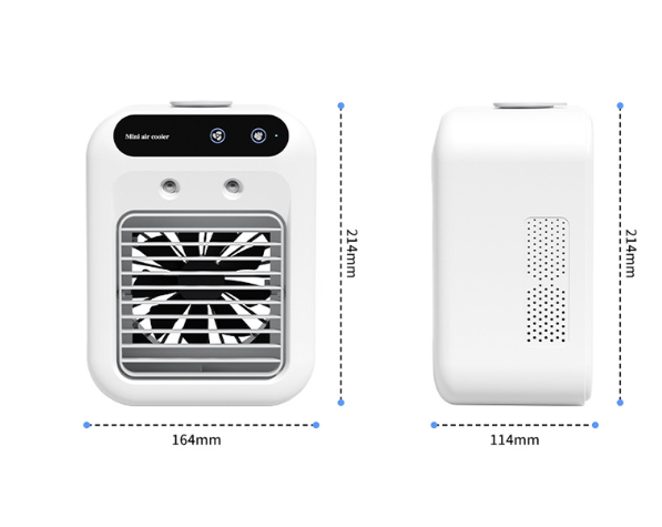 Prenosna 3-v-1 tiha ventilatorska klimatska naprava