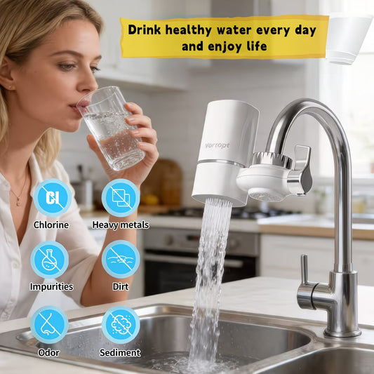 💧Petstopenjski vodni filter zmanjšuje vodni kamen in filtrira usedline, 🛡️zaradi česar je voda nežnejša.