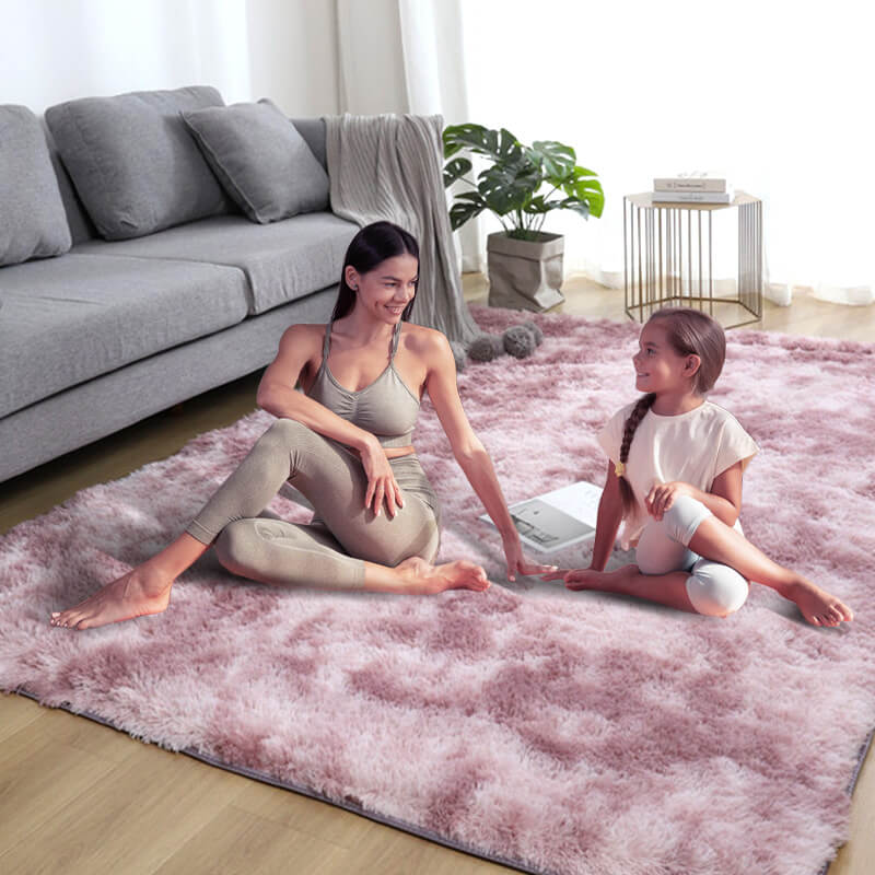 ⏳Časovno omejen popust 50%⏰Plišasta preproga v sivih odtenkih 🛋️