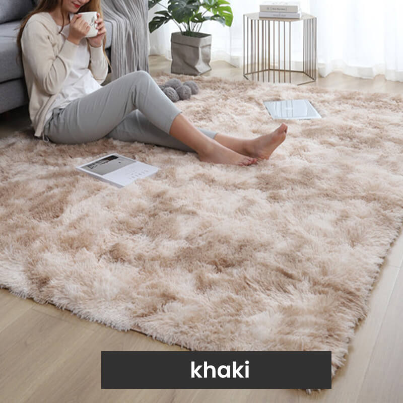 ⏳Časovno omejen popust 50%⏰Plišasta preproga v sivih odtenkih 🛋️