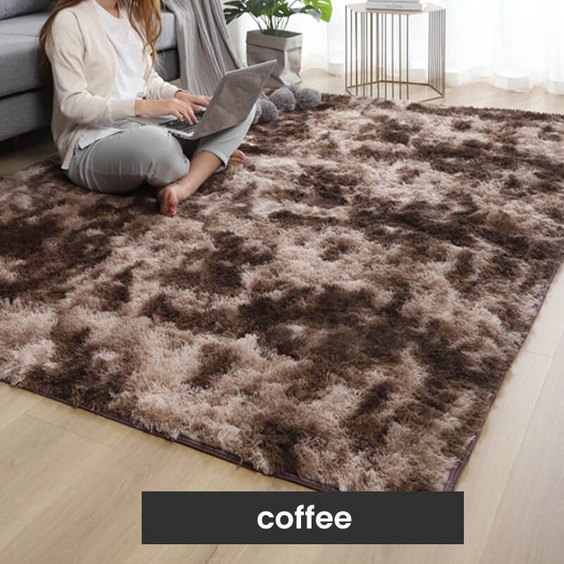 ⏳Časovno omejen popust 50%⏰Plišasta preproga v sivih odtenkih 🛋️
