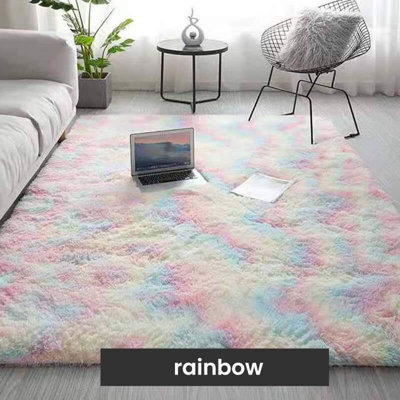 ⏳Časovno omejen popust 50%⏰Plišasta preproga v sivih odtenkih 🛋️