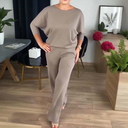 💝Elegantni tridelni komplet z dolgim kardiganom (vključuje bluzo in hlače)