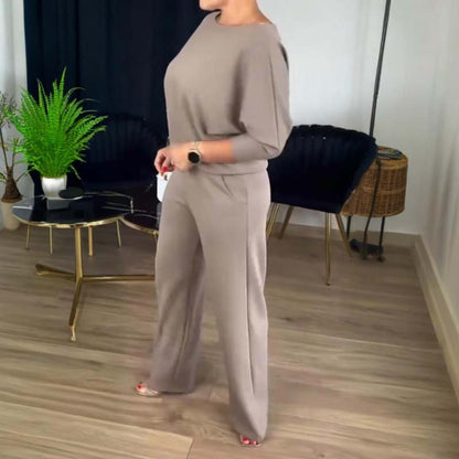 💝Elegantni tridelni komplet z dolgim kardiganom (vključuje bluzo in hlače)