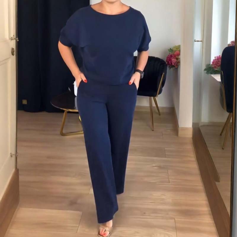 💝Elegantni tridelni komplet z dolgim kardiganom (vključuje bluzo in hlače)