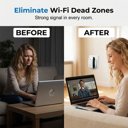 📶Wi-Fi repetitor in ojačevalnik signala s hitrostjo 300 Mbps